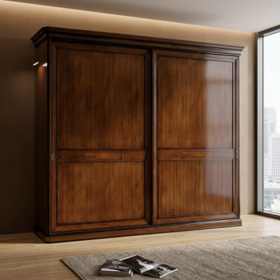 Armoire en bois Armoire en bois Armoire en bois Meubles de chambre massifs Italie