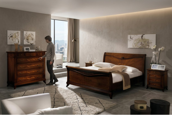 Classique s Bed Luxury Chesterfield Cuir Chambre Hôtel Style Ancien Lits