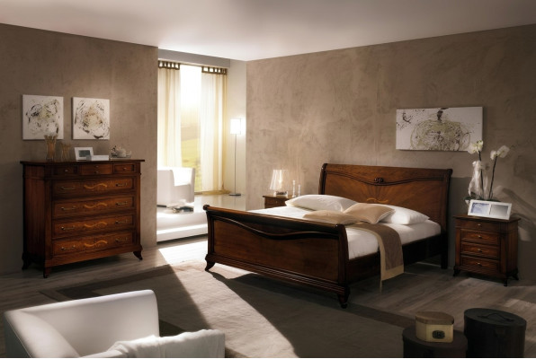 Classique s Bed Luxury Chesterfield Cuir Chambre Hôtel Style Ancien Lits