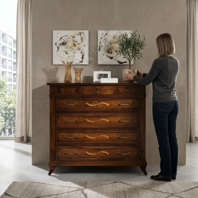 Commode Armoire Buffet Mobilier italien Véritable bois Commodes Buffets neuf