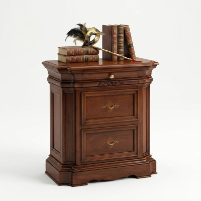 Table de chevet Armoire Armoires Mobilier de chambre à coucher Italie Tables de chevet Table d'appoint