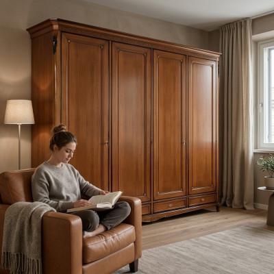 Armoire Vaccari cav giovanni Armoire de chambre en bois massif Armoires neuves