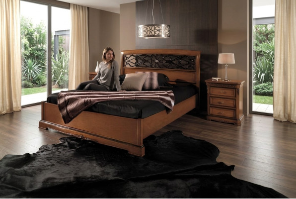 Chambre Mobilier Suite Set Mobilier Italien Table de chevet Bois massif 3 pièces
