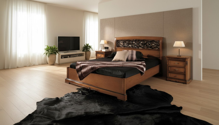 Chambre Mobilier Suite Set Mobilier Italien Table de chevet Bois massif 3 pièces