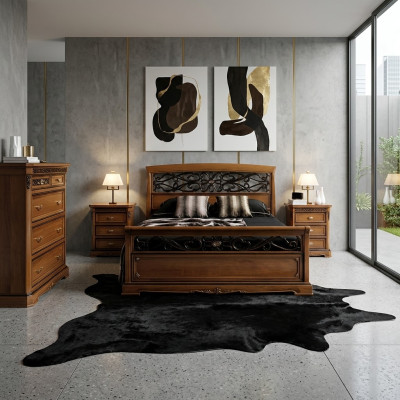 Design de lit exclusif pour chambre de luxe Vaccari Furniture