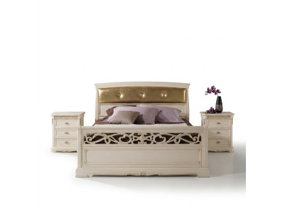 Lit Chambre Mobilier Ameublement Complet Ensemble Double Lits 3 pièces.