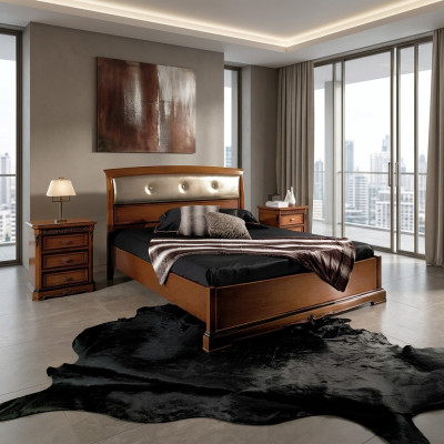 Ensemble de chambre à coucher Ensemble de lit Mobilier de chambre à coucher Tables de chevet Consoles Ensembles complets 3 pièces