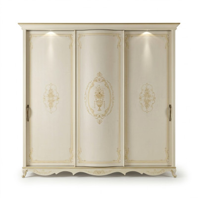 Armoire en bois massif Mobilier de chambre Armoire design Armoires blanches