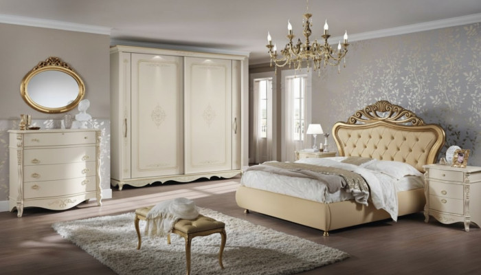 Lit Armoire Tiroir Mobilier de chambre Table de chevet avec tiroirs Commode neuf