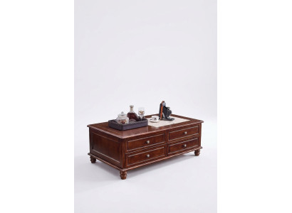 Classique Table basse Table Salon Bois Tables basses avec tiroirs
