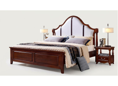 Lit 2 Tables de chevet 3 pcs Ensemble de chambre Mobilier Lits classiques de luxe