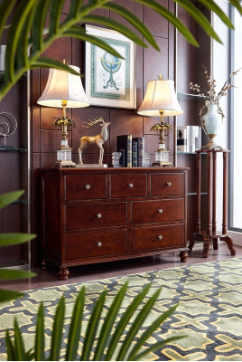 Commode Armoire Luxueuse Commodes Armoires Étagère Mobilier de Design Meuble en Bois Buffet