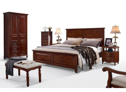 Lit de luxe Cadre de lit en bois Lit double Cadre de lit Lits Lits doubles Meubles