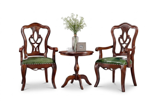 Chaise Table basse Table basse Table d'appoint Ensemble de table de salon design 3 pièces.