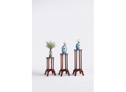 Stand de fleurs en bois pour le rangement de stands de fleurs, accessoires de meubles.
