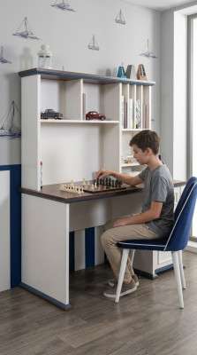 Kinderzimmer-Schreibtisch aus Holz Regal Tische Massivholz Computertisch