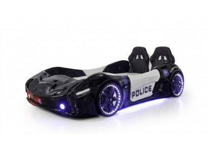 Voiture de course Lit de voiture Matelas Lit d'enfant Lit de voiture Chambre d'enfant Lits Meubles neufs