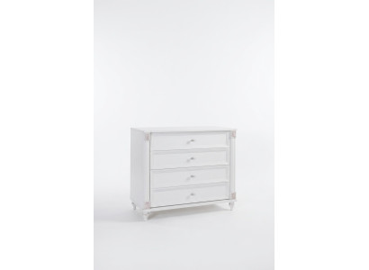 Chambre d'enfants. Commode moderne avec tiroirs Meubles en bois massif Chambre de designer neuve