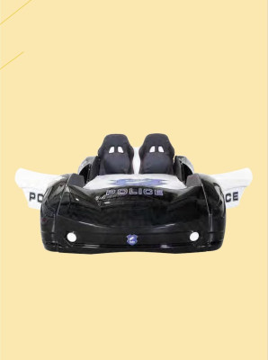 Lit d'enfants Course de voiture Mobilier de chambre pour enfants Lit de voiture