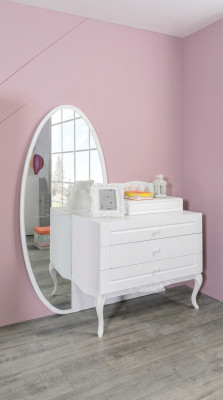 Moderne Kommode Holz Schlafzimmer Jugend Kinderzimmer Weiß Möbeldesign neu
