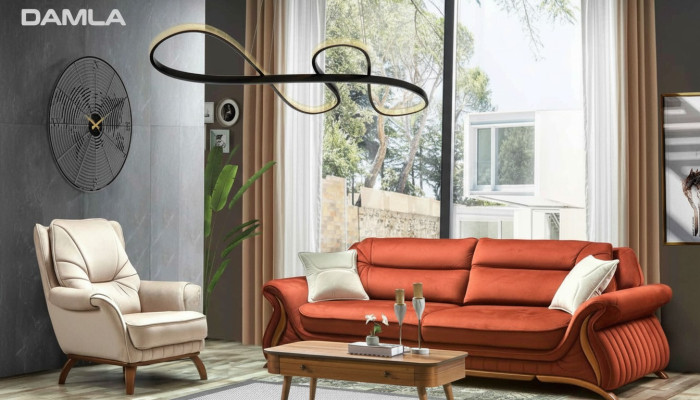 Canapé Canapé Revêtement 3+1 Siège Imitation cuir Canapés Fauteuil Siège Sets Design