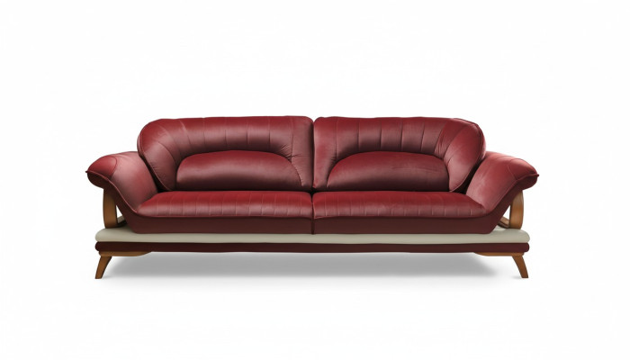 Canapé 3 places Canapés design Sièges rembourrés Design classique Trois places Meubles en tissu