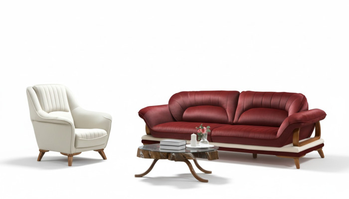 Canapé 3 places Design Fauteuil Rembourrage Siège Design Classique Trois Places