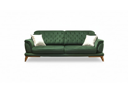 Canapé 3 places Canapés classiques Meubles de luxe Sofas Tissu Canapé