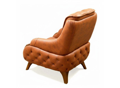 Fauteuil Design Moderne Salon Rembourrage Monoplace Détente Style