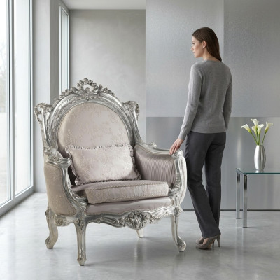 Rembourrage Siège Canapés Fauteuil 1 place neuf Fauteuil Rembourré Design Textile 1 place