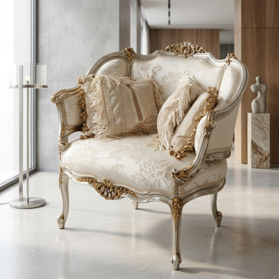 Fauteuil single Seater en Italie Canapé Rembourrage Textile pour Siège Rembourrage Canapés