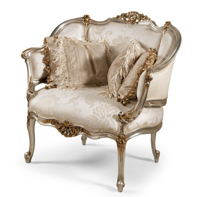 Fauteuil single Seater en Italie Canapé Rembourrage Textile pour Siège Rembourrage Canapés