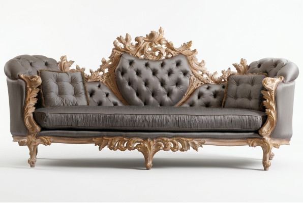 Salon Canapés Sofa Rembourrage 4 places Nouveau Design xxl Grand Canapé Sofa