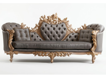 Salon Canapés Sofa Rembourrage 4 places Nouveau Design xxl Grand Canapé Sofa