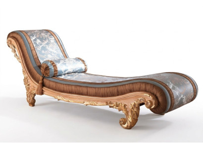 Art Déco marron Confort Luxe Fautiuls de Relaxation Longue Chaise Meubles Italiens.