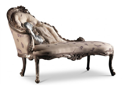 Chaise longue luxe chaise longue Salon Relax Fauteuil en bois véritable neuf