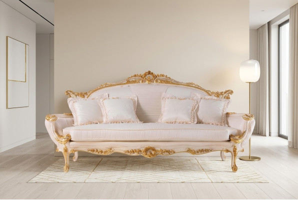 Canapé Chesterfield Canapé rembourré Triple 3 places Canapés Meubles italiens