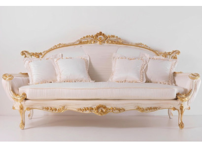 Canapé Chesterfield Canapé rembourré Triple 3 places Canapés Meubles italiens