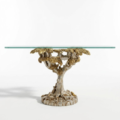 Table console en bois Table console en bois Tables d'appoint de salon classiques