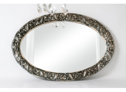 Miroir Design Miroir mural 140x90 cm Baroque Rococo Mobilier Italien Ameublement