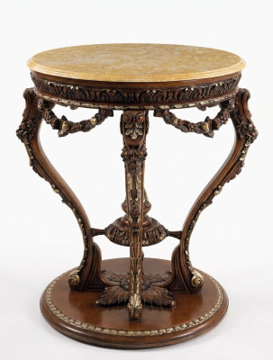 Table de salle à manger Style antique Meubles en bois massif Tables de salle à manger italiennes Table en bois Tables