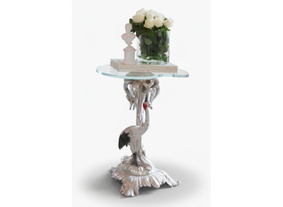 Table basse de luxe en bois, meuble classique, table baroque rococo, table d'appoint