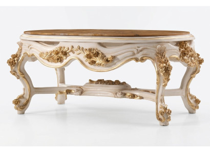 Tables Table basse Coffee Salon Table Table de salon Italien Mobilier Baroque Rococo nouveau