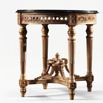 Table basse Table de salon Bois Royal Côté Baroque Mobilier Table d'appoint