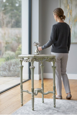 Table basse Table d'appoint Baroque Rococo Table Tables basses Mobilier italien neuf