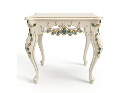 Console Table de console Baroque Table basse Table en verre Meubles italiens Tables de salon neuves