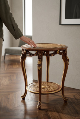 Table en bois Table basse Table d'appoint Table Basse Table de café Tables Baroque nouvelle