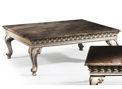 Table basse Table en bois Table vintage Table d'appoint Bois massif Meuble italien neuf