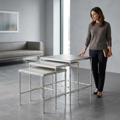 Table basse de luxe en bois Mobilier Tables Meubles Modernes Table Basse Table d'Appoint Nouveau