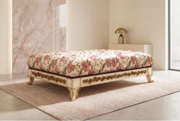 Pouf Repose-pieds Tabouret rond Tabouret rembourré Tabouret Tabouret de salle de bain Pouf ottoman